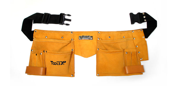 Leather Double Tool Belt - Budget