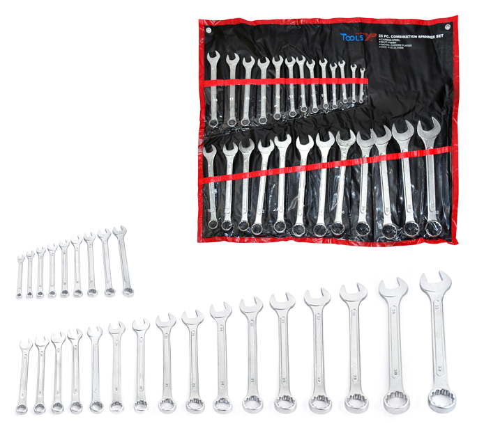 25 Pc Combination Wrench Set